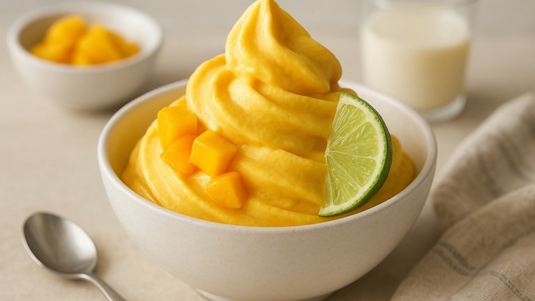 Mango Frozen Yogurt