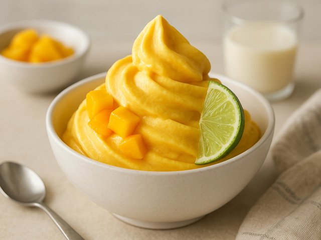 Mango Frozen Yogurt