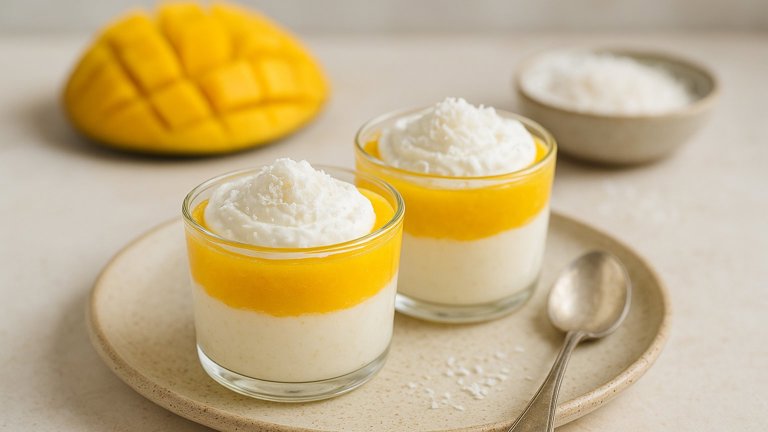 Mango & Vanilla Coconut POTS