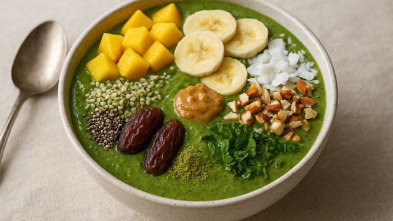 Mango-Ginger Smoothie Bowl