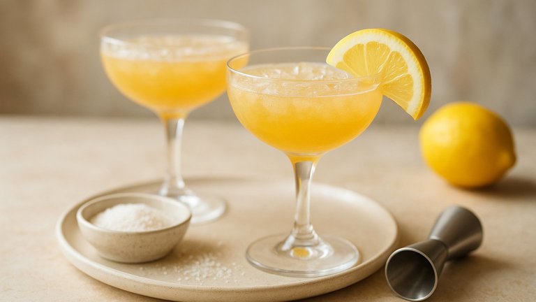 Mary’s Lemon-Bourbon Sidecars