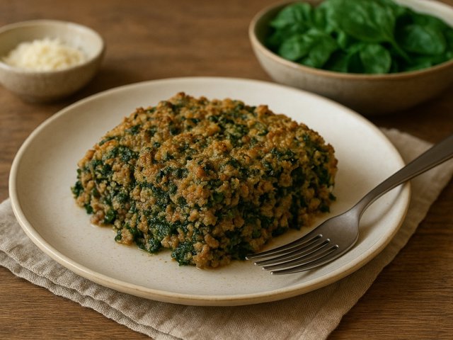 Meat And Spinach Filling