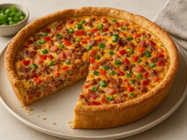 Meat Lover’s Quiche