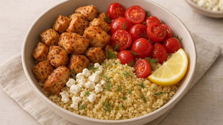 Mediterranean Chicken Bowls