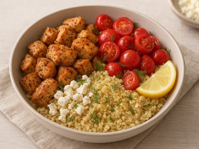 Mediterranean Chicken Bowls