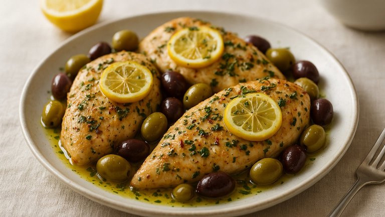 Mediterranean Chicken Breast Packets