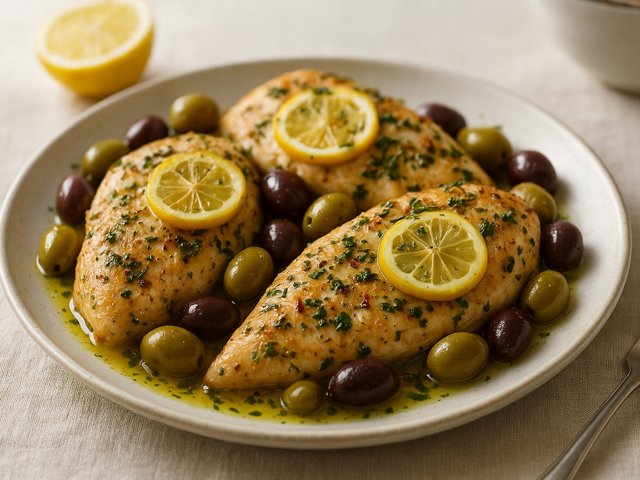 Mediterranean Chicken Breast Packets