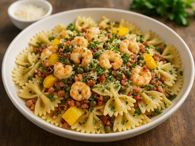 Mediterranean Langostino Pasta