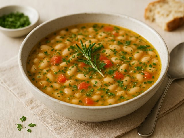Mediterranean White Bean Soup