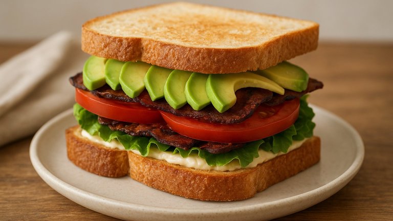 Megan’s Avocado Club Sandwich