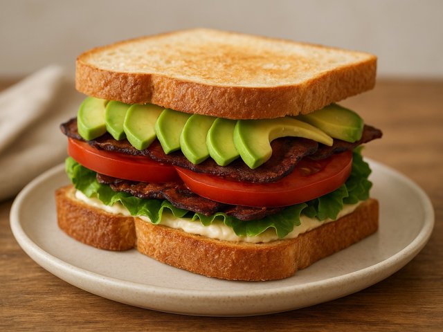 Megan’s Avocado Club Sandwich
