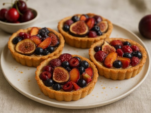 Megan’s Frangipane Fruit Tarts