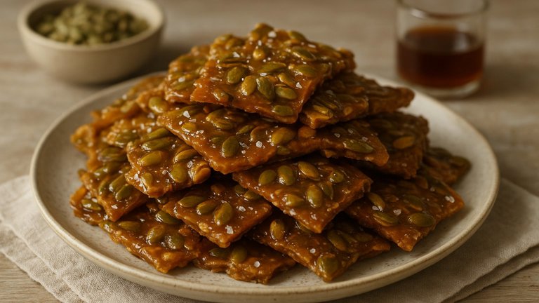 Megan’s Pumpkin Seed Brittle