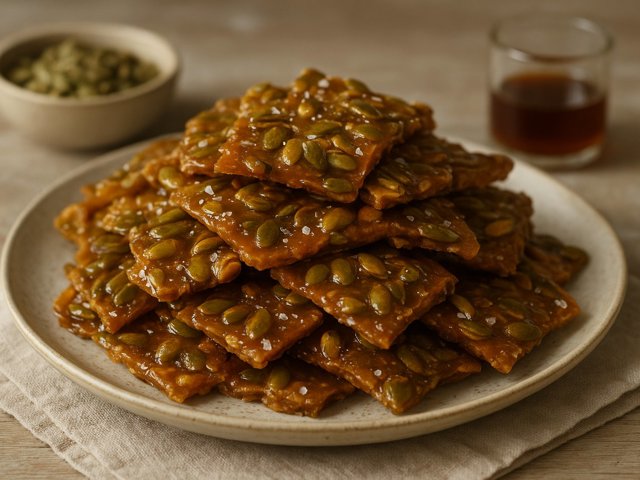 Megan’s Pumpkin Seed Brittle