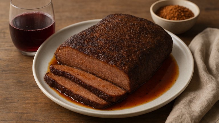 MERLOT SPRITZED BEEF BRISKET
