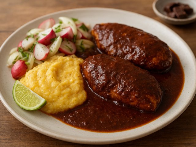 Mexican Chilli-Chocolate Mole Chicken