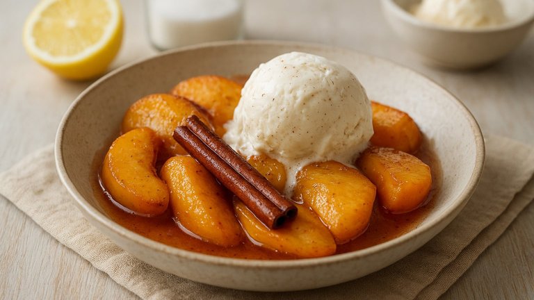 MEXICAN CINNAMON PEACHES