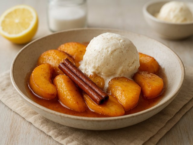 Mexican Cinnamon Peaches