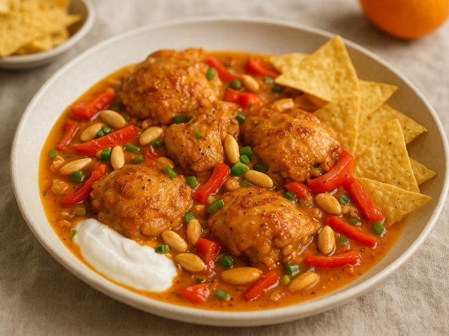 Mexican Orange & Almond Chicken