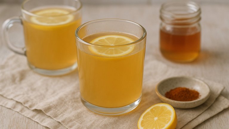 MEYER LEMON HOT TODDIES WITH A KICK