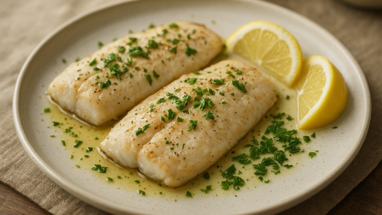 Microwaved Fish Fillets