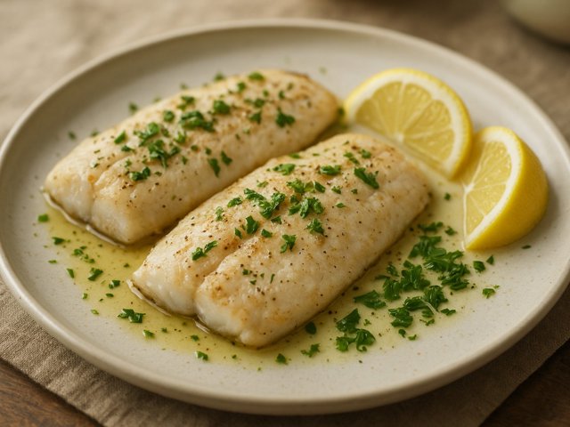 Microwaved Fish Fillets