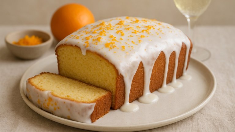 Mimosa Pound Cake
