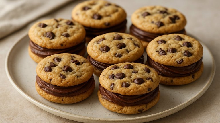 Mini Chocolate Chip Sandwiches