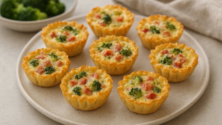 Miniature Quiches