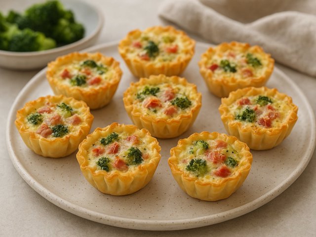 Miniature Quiches
