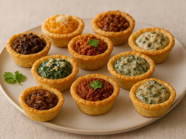 Miniature Turnovers Or Tartlets