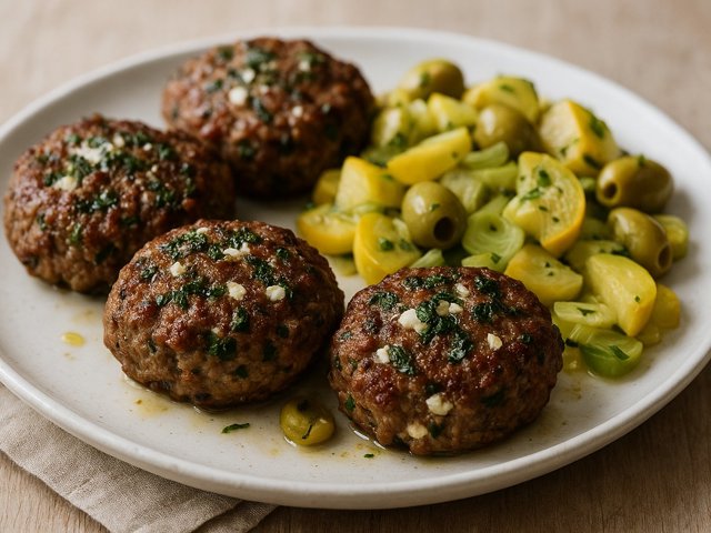 Mint & Feta Mini Meatloaves