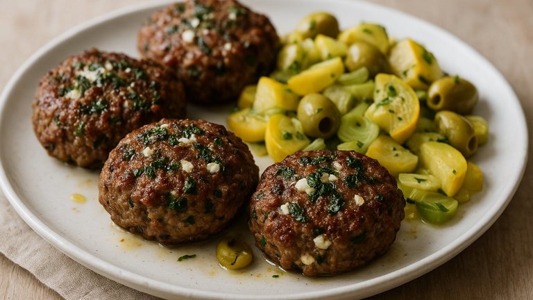 Mint & Feta Mini Meatloaves