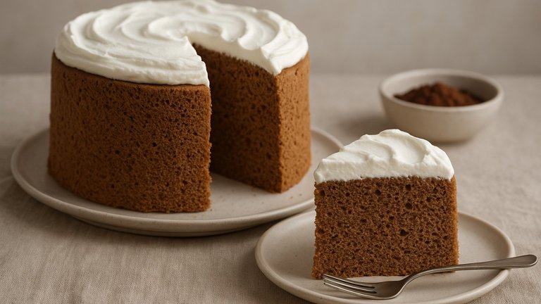 Mocha Chiffon Cake