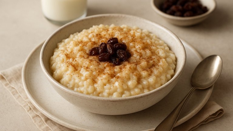 Mom’s Rice Pudding
