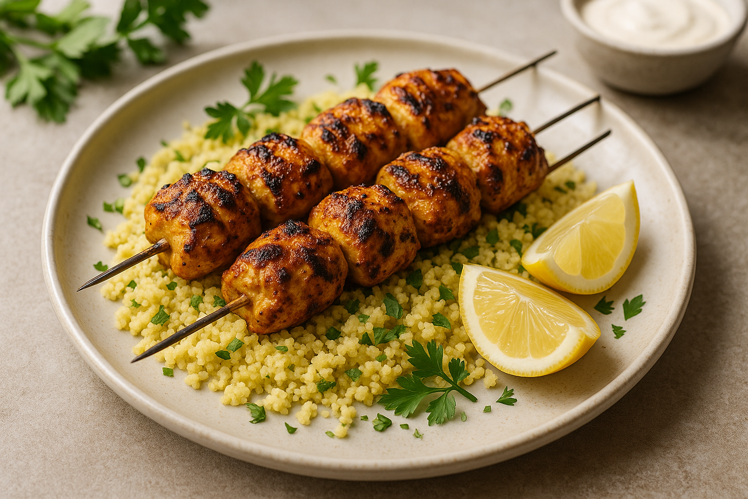 Moroccan Chicken Kebab