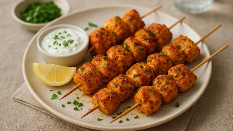 Moroccan Chicken Kebab