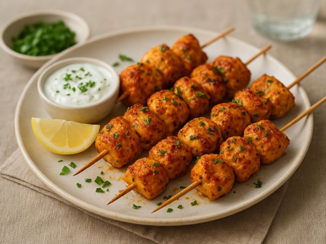Moroccan Chicken Kebab