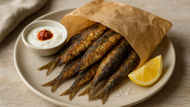 Moroccan Paper BAG Sardines