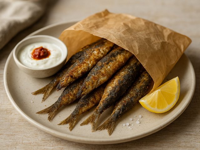 Moroccan Paper BAG Sardines
