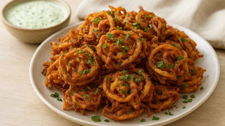Mowgli Onion Bhajis