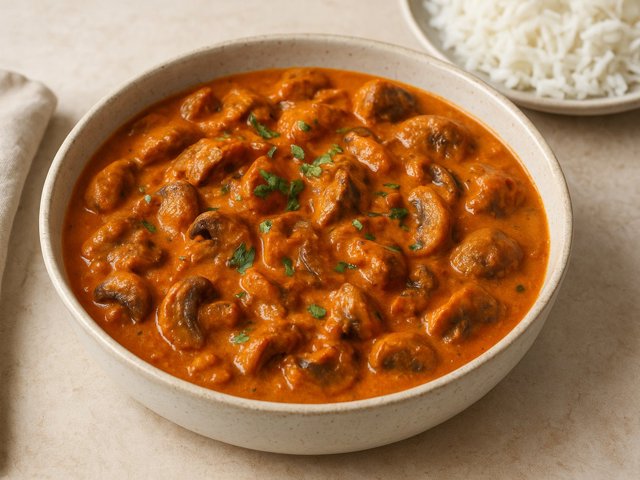 Mushroom Tikka Masala