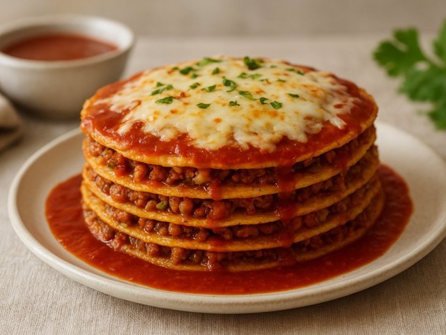 New Mexico–style Enchilada Stacks