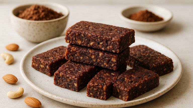 No-Bake Fruit And Nut Bars