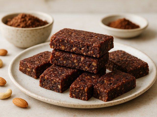 No-Bake Fruit And Nut Bars