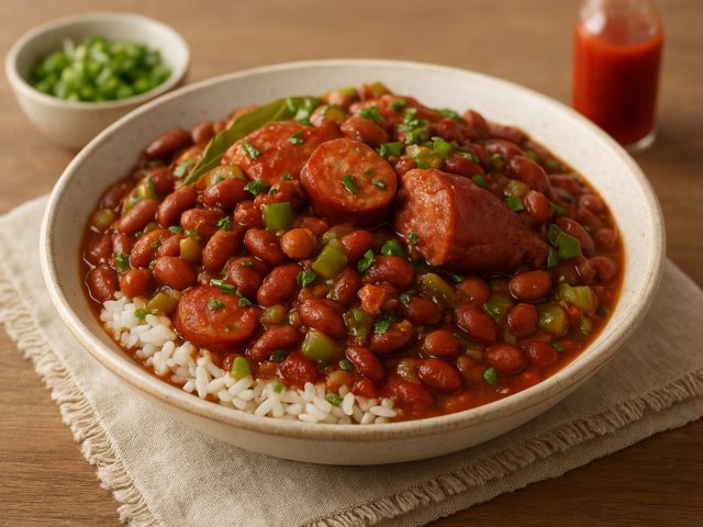 “Not Just For Monday” Red Beans & Rice