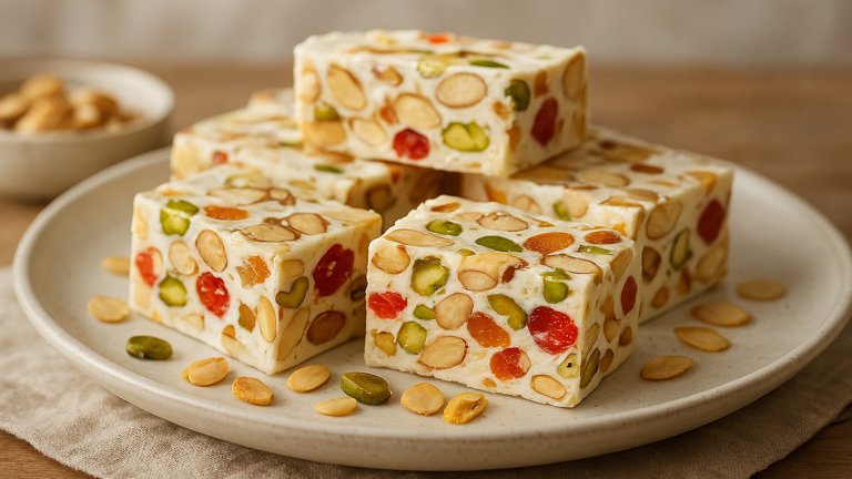 Nougat With Fruit And Nuts