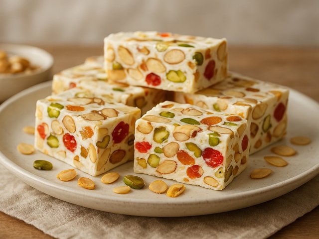 Nougat With Fruit And Nuts