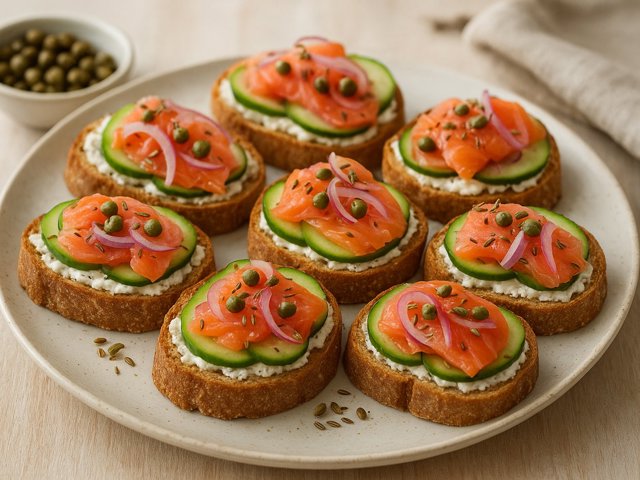 NOVA LOX Bruschetta