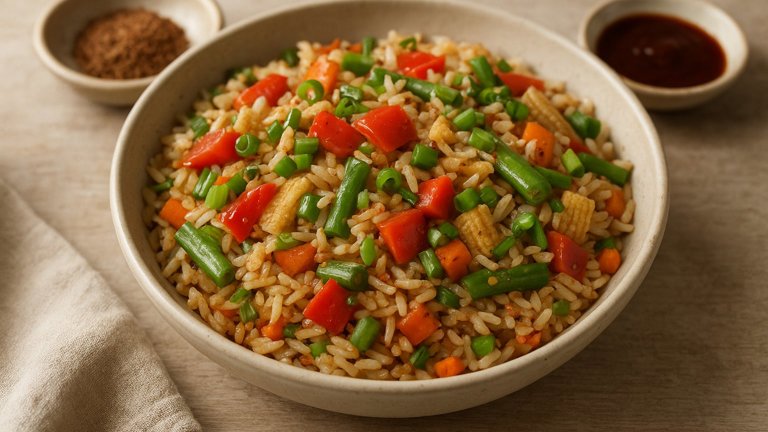 Numbing Pepper Rice